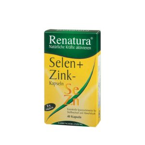 Selen + Zink Kapseln  40 St.