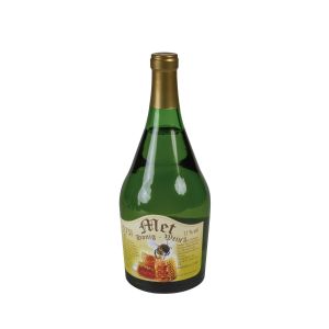 Honig Met in einer Grünen Flasche mit goldenem Verschluss