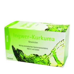 Ingwer-Kurkuma Gewürztee Pack. mit 20 FB