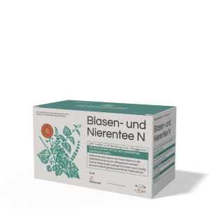 Blasen- und Nierentee in einer Kartonverpackung